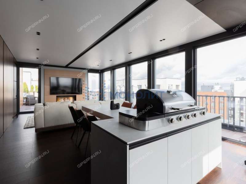 четырёхкомнатная квартира на 2-й Оранжерейной улице дом 4А