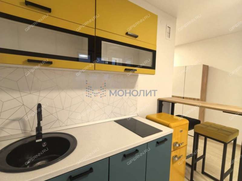 квартира-студия на проспекте Героев Донбасса дом 11