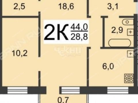 2-komnatnaya-ul-oktyabrskoy-revolyucii-d-18 фото