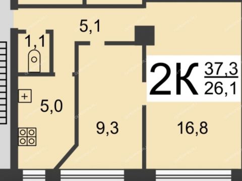 2-komnatnaya-prosp-ilicha-d-26 фото