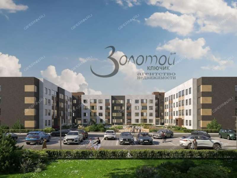 двухкомнатная квартира в новостройке на Зеленхозовской улице