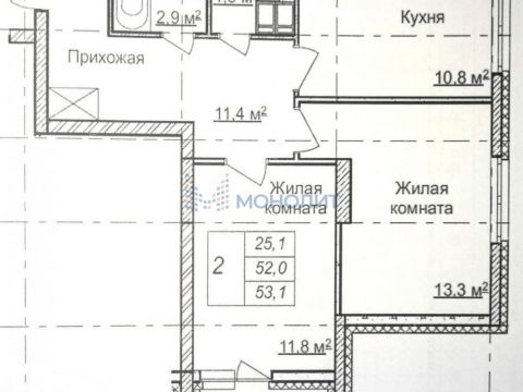 2-komnatnaya-prosp-geroev-donbassa-d-8 фото