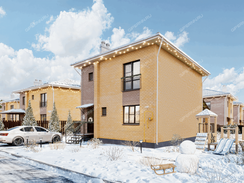 дом на 3-й Цветочной улице деревня Крутая