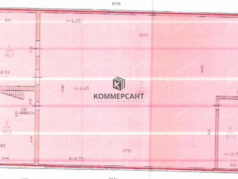 здание под офис, торговую площадь на улице Баррикад