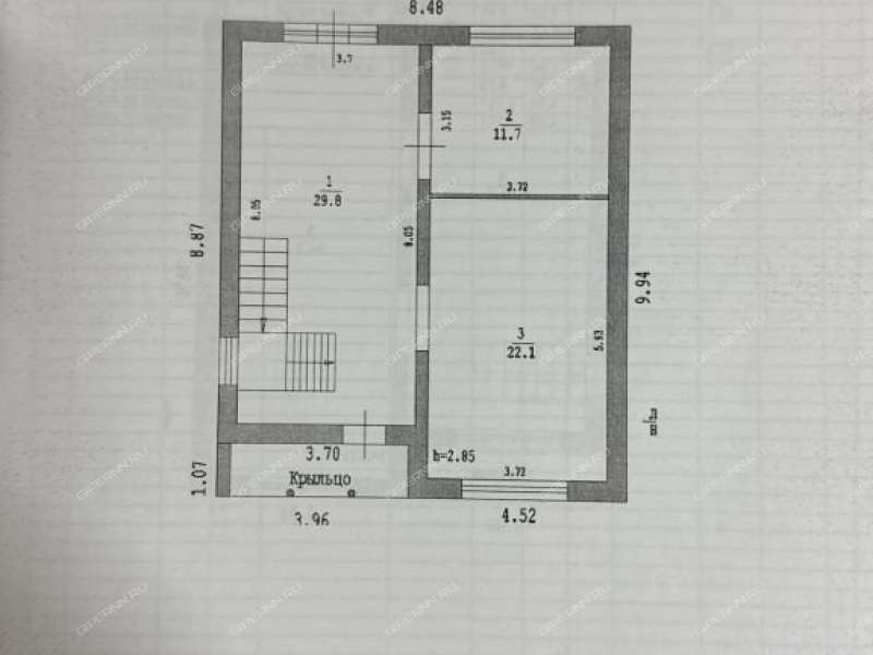 дом на 2-й Набережной улице город Бор