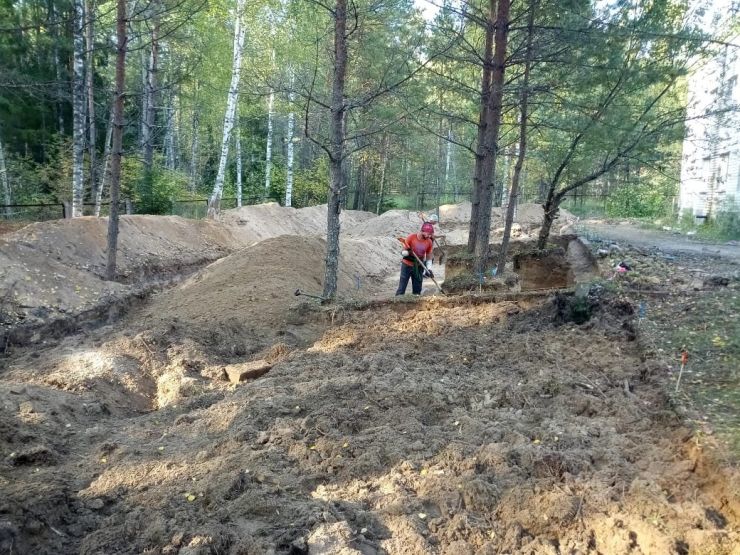 Стройплощадка в сентябре 2022 года. Фото: ГК «Просвещение»