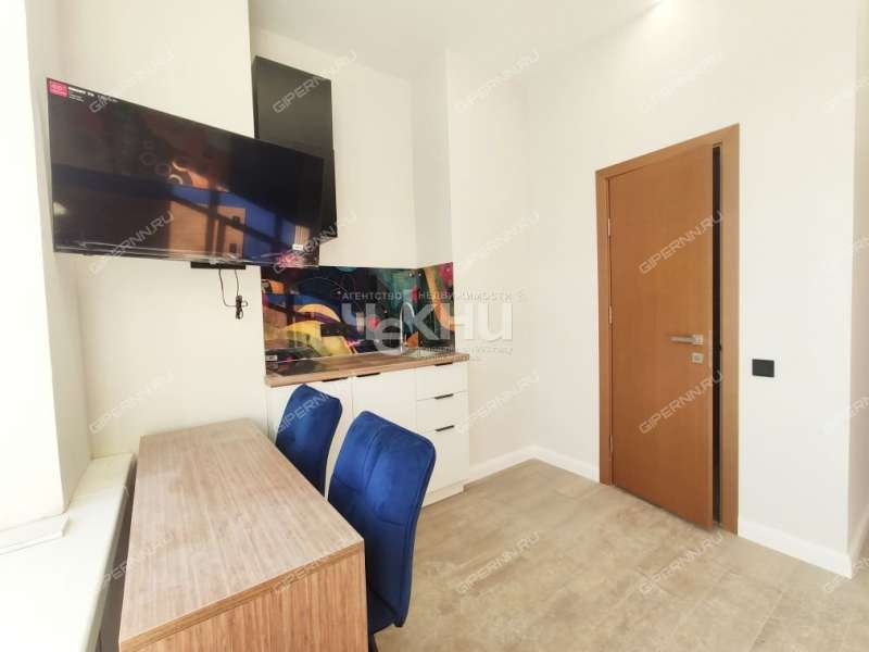 однокомнатная квартира на Алексеевской улице дом 24/27