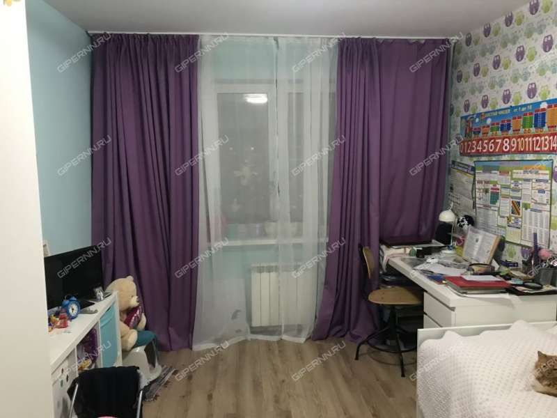 трёхкомнатная квартира на улице Сергея Акимова дом 2