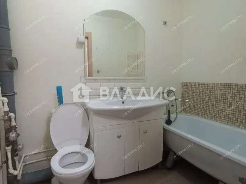 однокомнатная квартира на Космической улице дом 34 к2