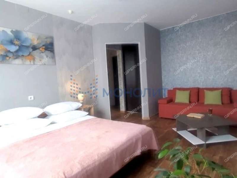 однокомнатная квартира на Бурнаковской улице дом 61