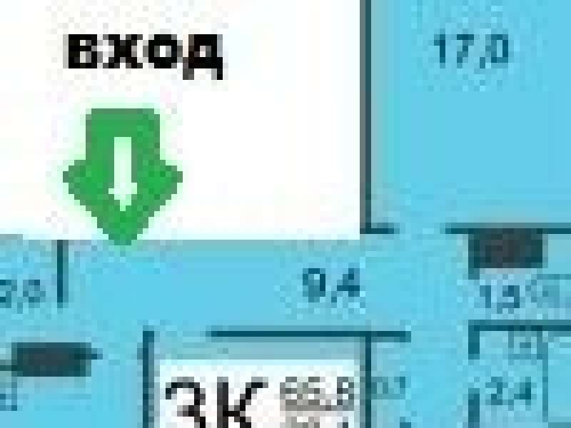 трёхкомнатная квартира на Гордеевской улице дом 44