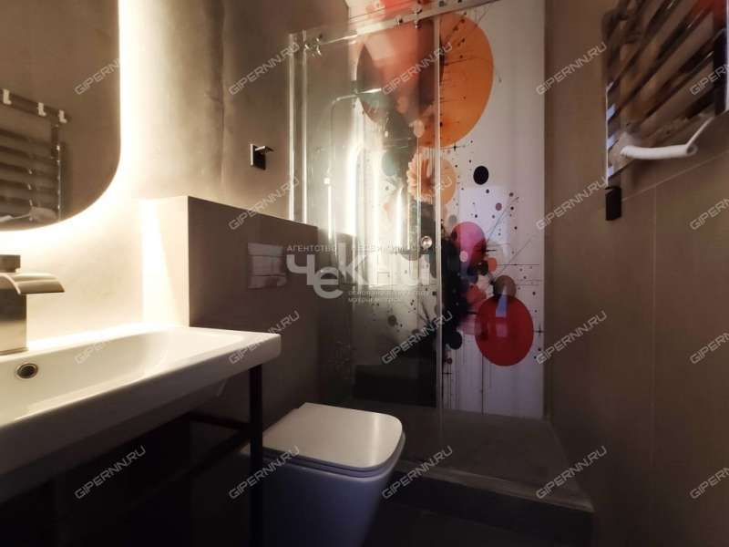 однокомнатная квартира на Алексеевской улице дом 24/27