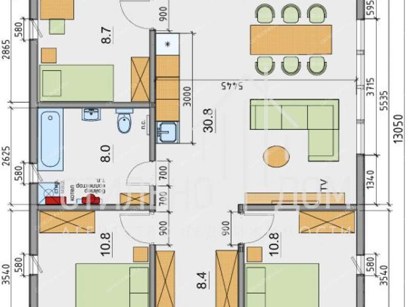 дом на рабочий посёлок Большое Козино