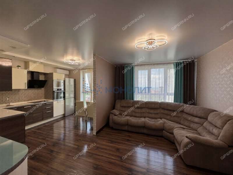 трёхкомнатная квартира на улице Родионова дом 192 к3