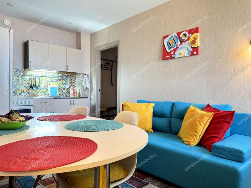 двухкомнатная квартира на улице Цветочная дом 13