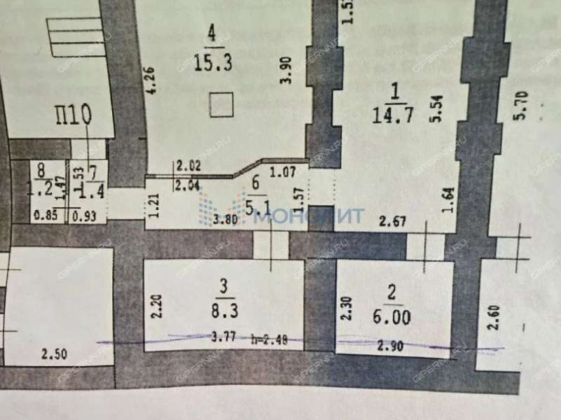 помещение под офис, торговую площадь на улице Космонавта Комарова