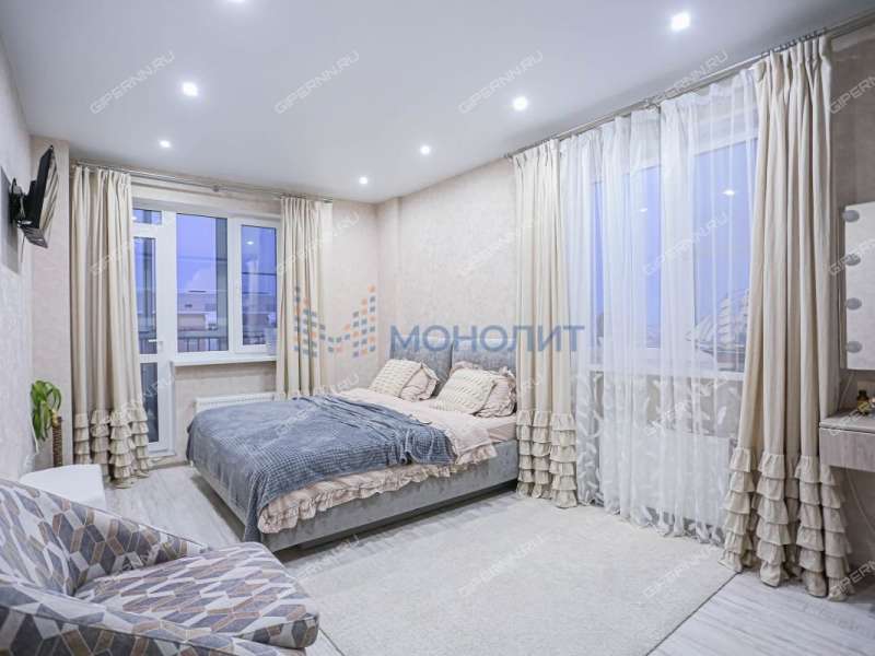 двухкомнатная квартира на Краснозвёздной улице дом 7