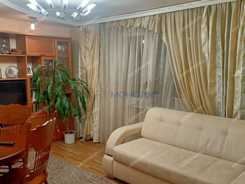 трёхкомнатная квартира на проспекте Свердлова дом 22/68 город Дзержинск