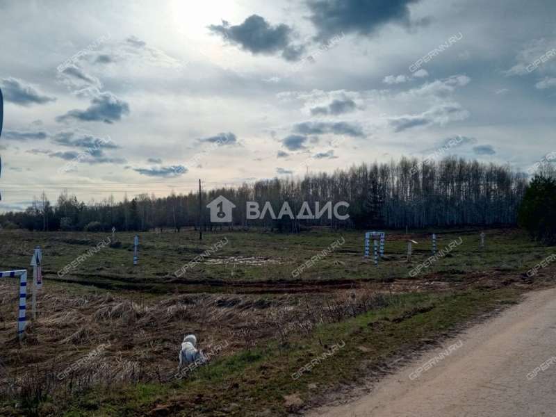 земельный участок 10 соток деревня Инютино