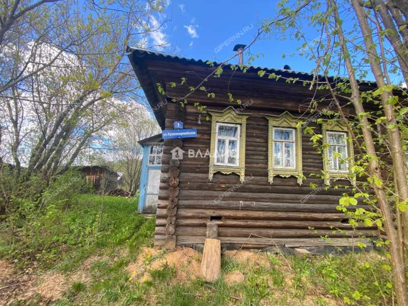 дом на улице Красноармейская село Ильино-Заборское
