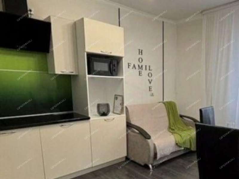 однокомнатная квартира на Краснозвёздной улице дом 35