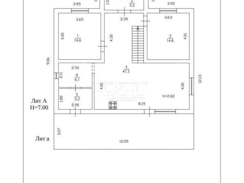 дом на Луговая деревня Ковригино, Смольковский сельсовет