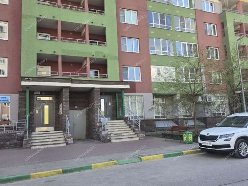 двухкомнатная квартира на улице Академика Сахарова дом 115