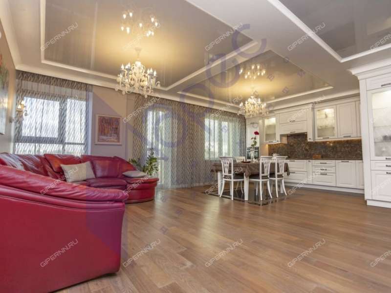 трёхкомнатная квартира на улице Нестерова дом 22