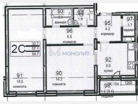 2-komnatnaya-ul-maksima-gorkogo-d-73 фото