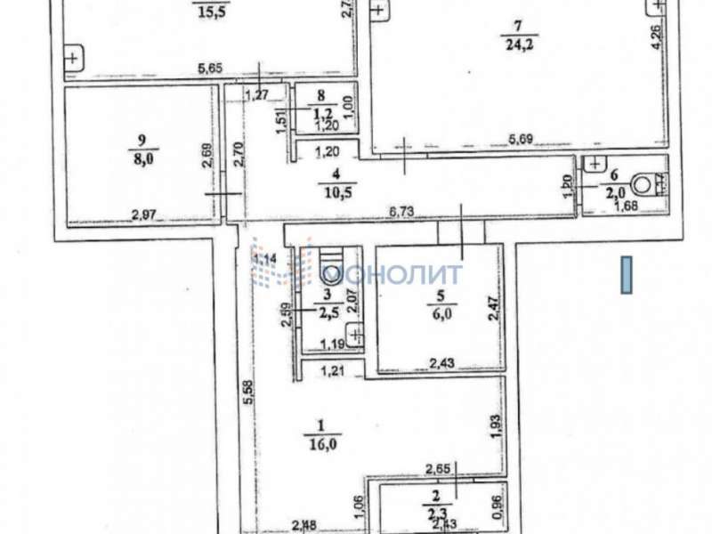 помещение под недвижимость под медицинские учреждения, недвижимость под салоны красоты в микрорайоне Щербинки 1-й