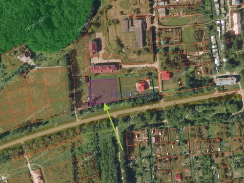 земельный участок 28,5 сотки Лесная улица село Дуденево