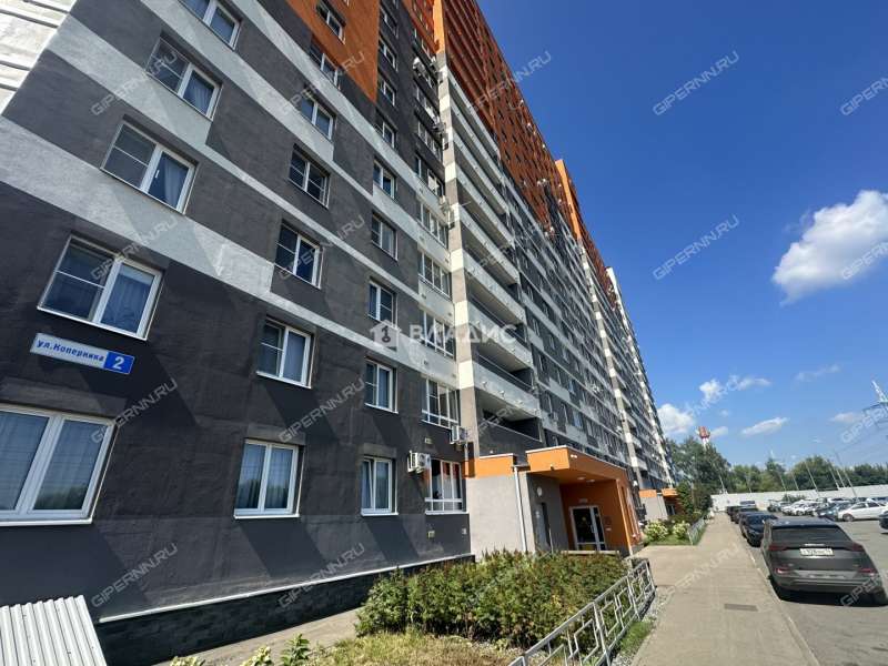 однокомнатная квартира на улице Коперника дом 2