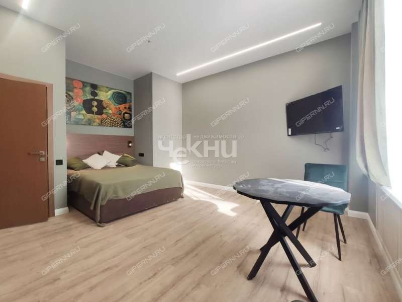 однокомнатная квартира на Алексеевской улице дом 24/27