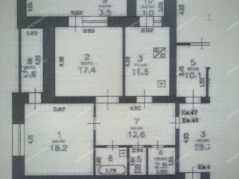 двухкомнатная квартира на Берёзовской улице дом 101