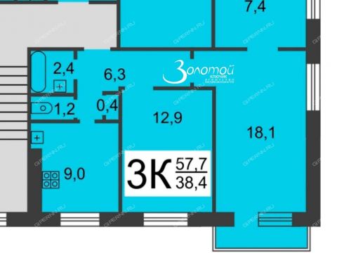 3-komnatnaya-ul-marshala-zhukova-d-2 фото