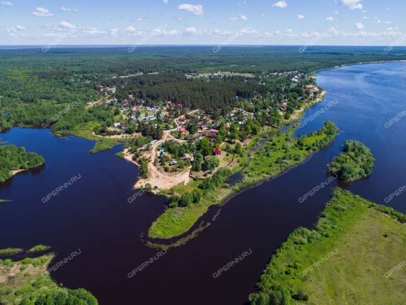 земельный участок под коттеджный посёлок в Лысковском районе Нижегородской области