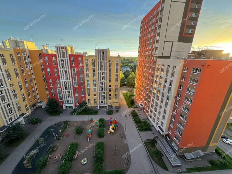 двухкомнатная квартира на улице Романтиков дом 3