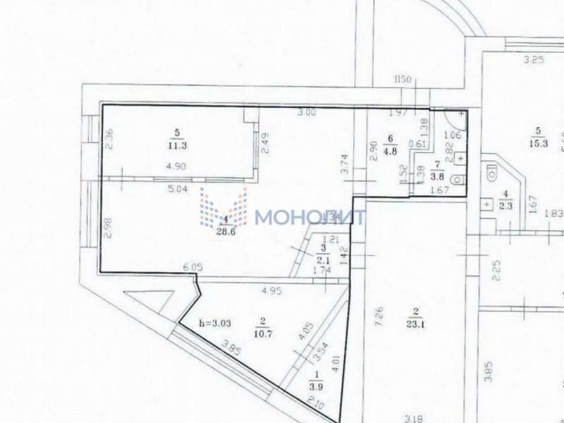 помещение под офис, торговую площадь на Ярославской улице
