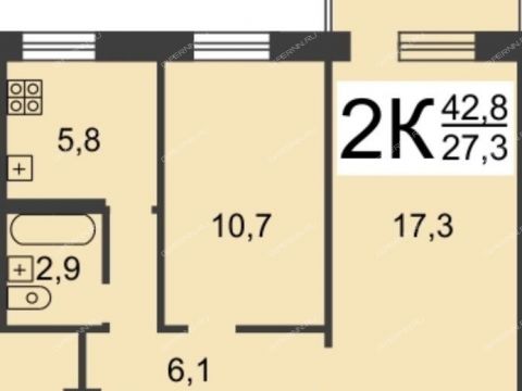 2-komnatnaya-prosp-lenina-d-30-k4 фото