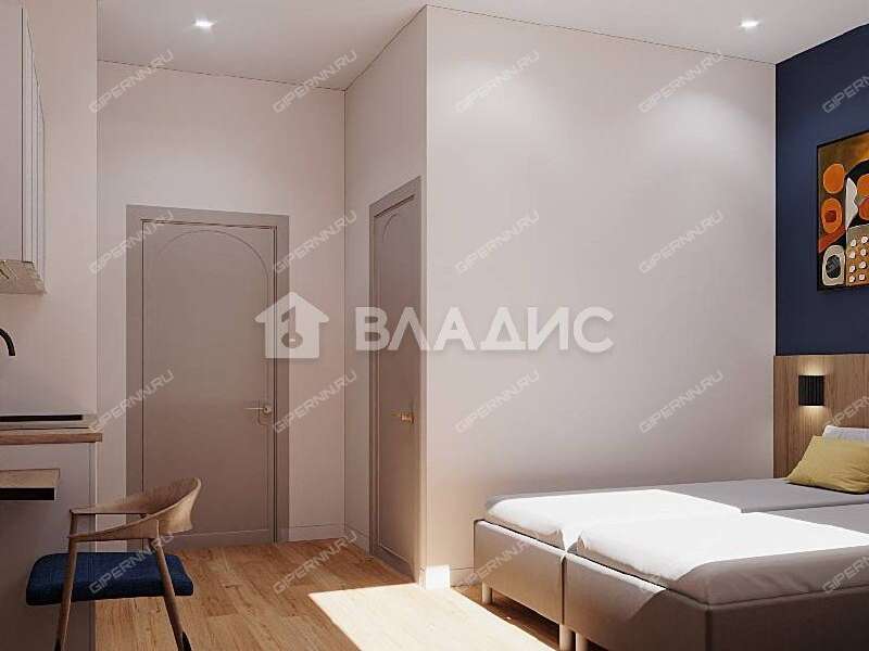 квартира-студия на Алексеевской улице дом 24/27