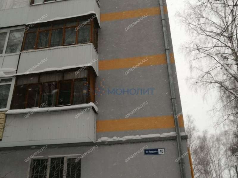 трёхкомнатная квартира на улице Чаадаева дом 46