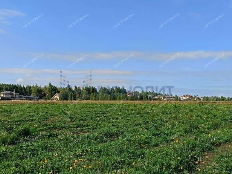 земельный участок 15 соток Радужная улица деревня Бурцево