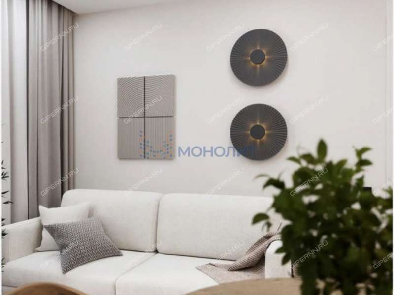 однокомнатная квартира на улице Красных Зорь